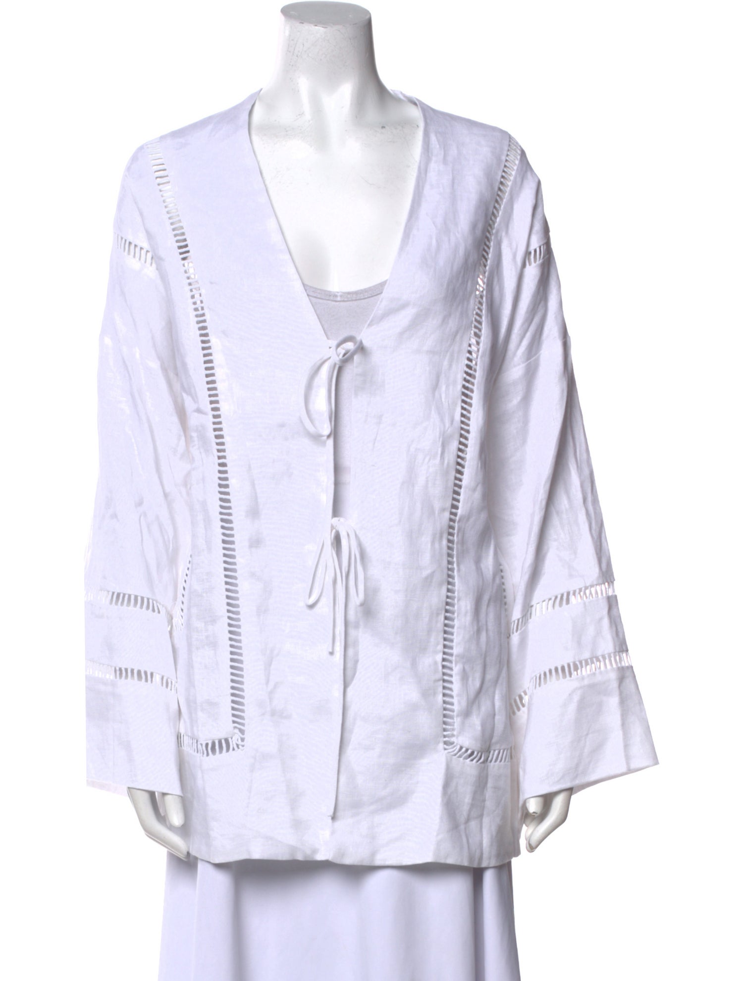 Dissh Linen V-Neck Tunic w/ Tags
