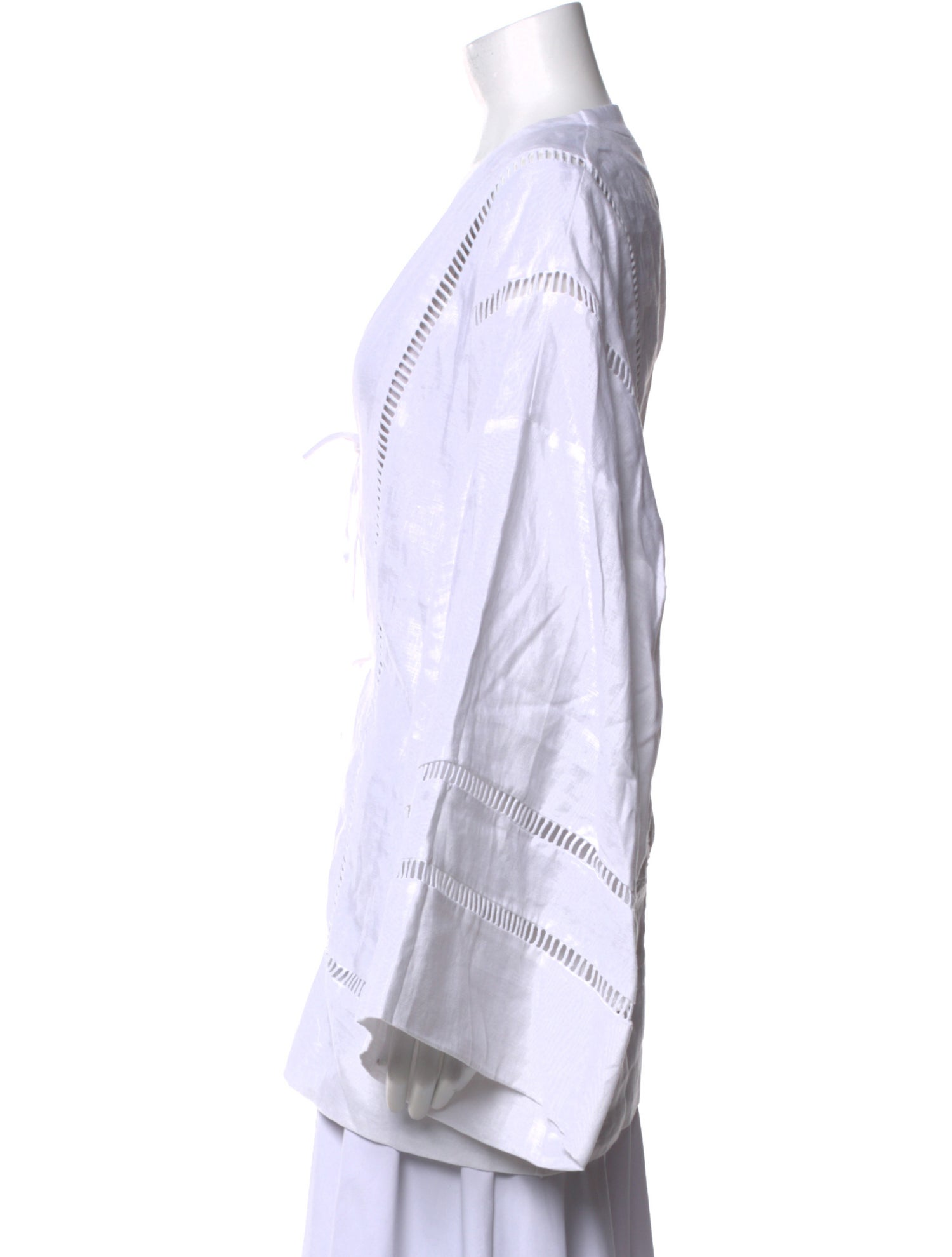 Dissh Linen V-Neck Tunic w/ Tags