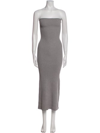 Dissh Strapless Midi Length Dress