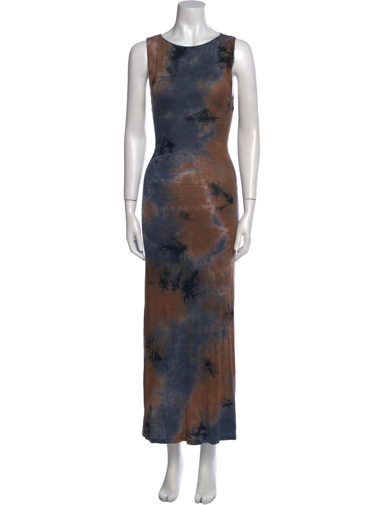 Dissh Tie-Dye Print Long Dress