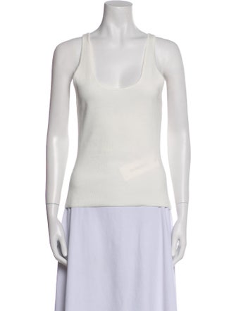 Dissh Scoop Neck Sleeveless Top