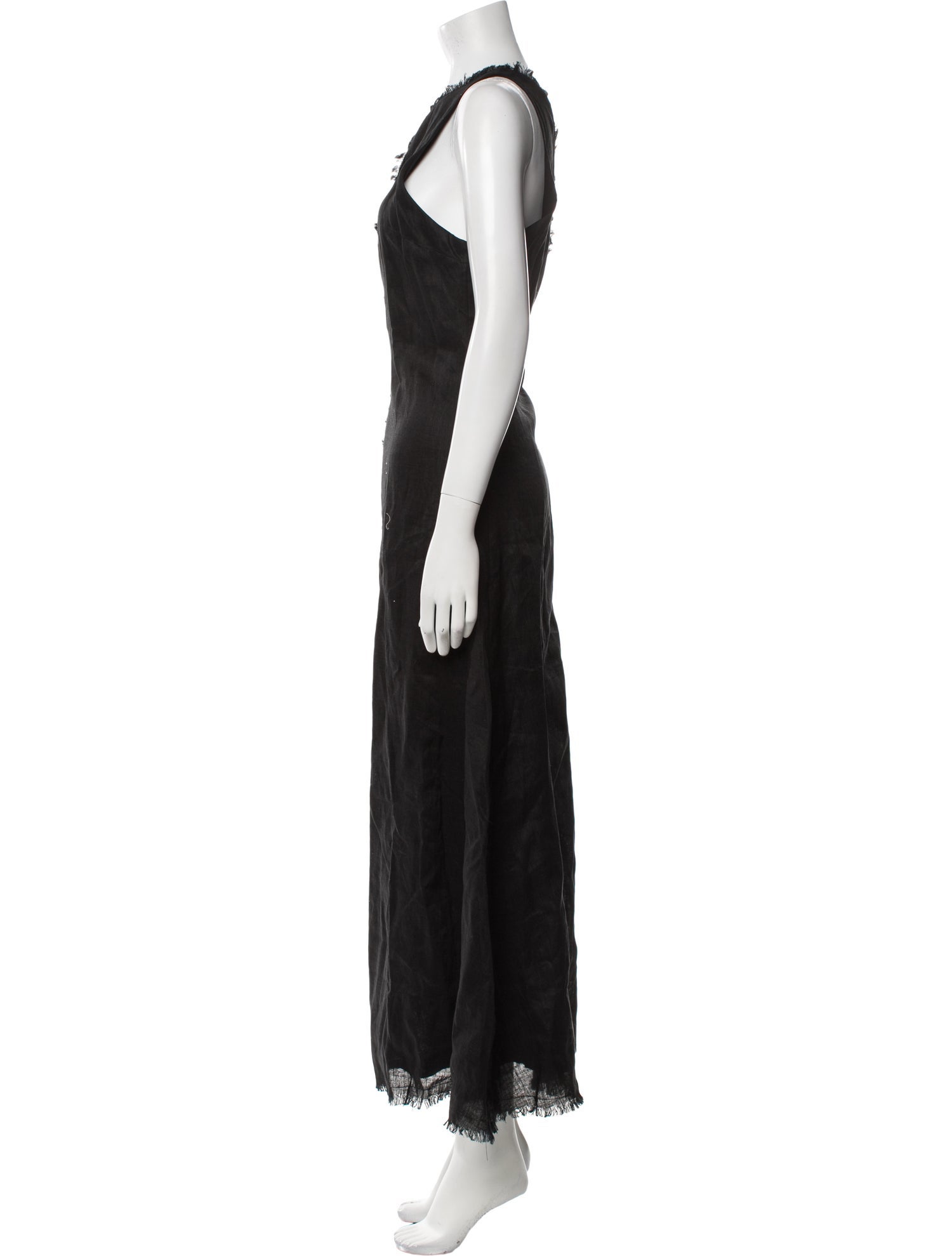 Dissh Linen Long Dress w/ Tags