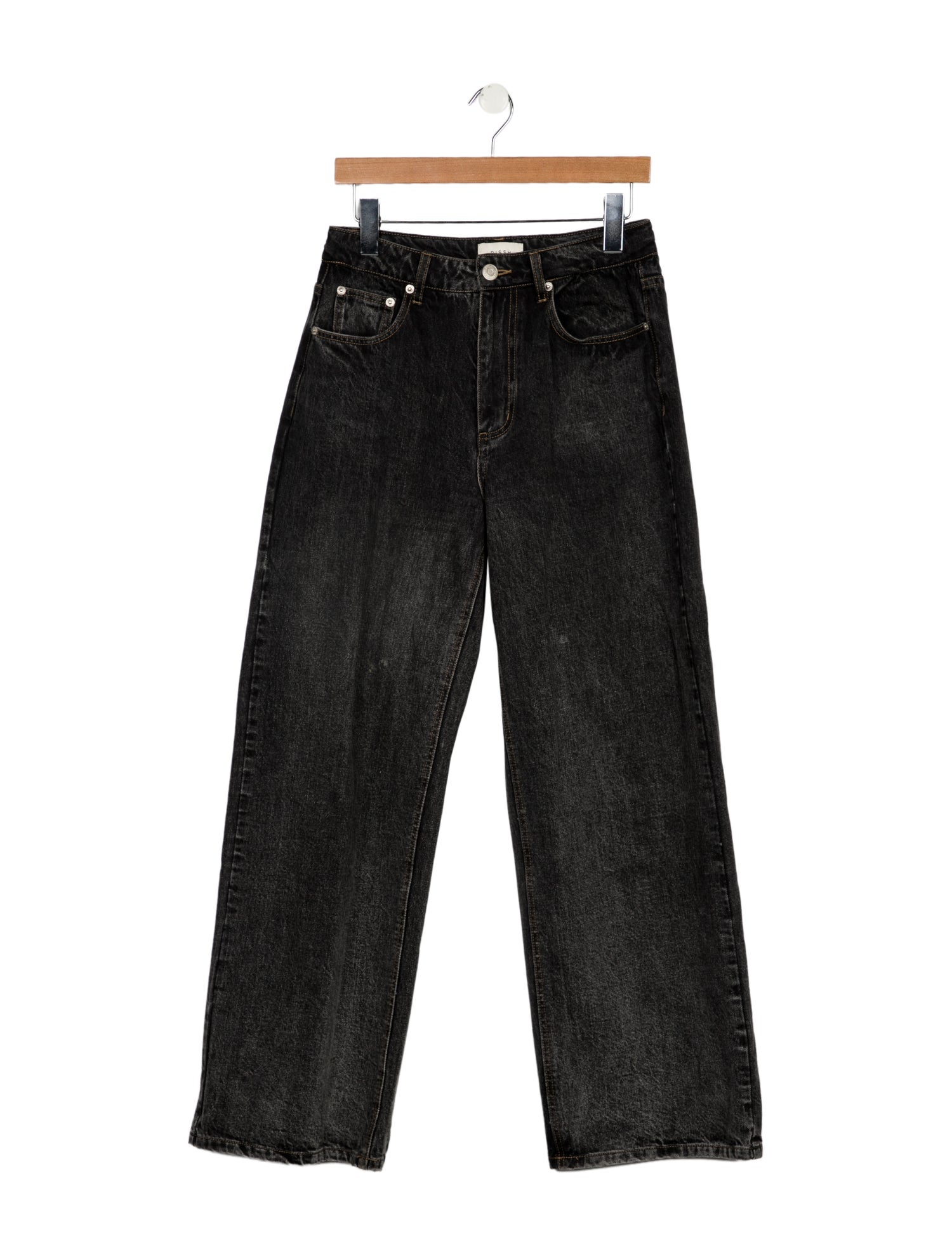 Dissh Mid-Rise Wide Leg Jeans