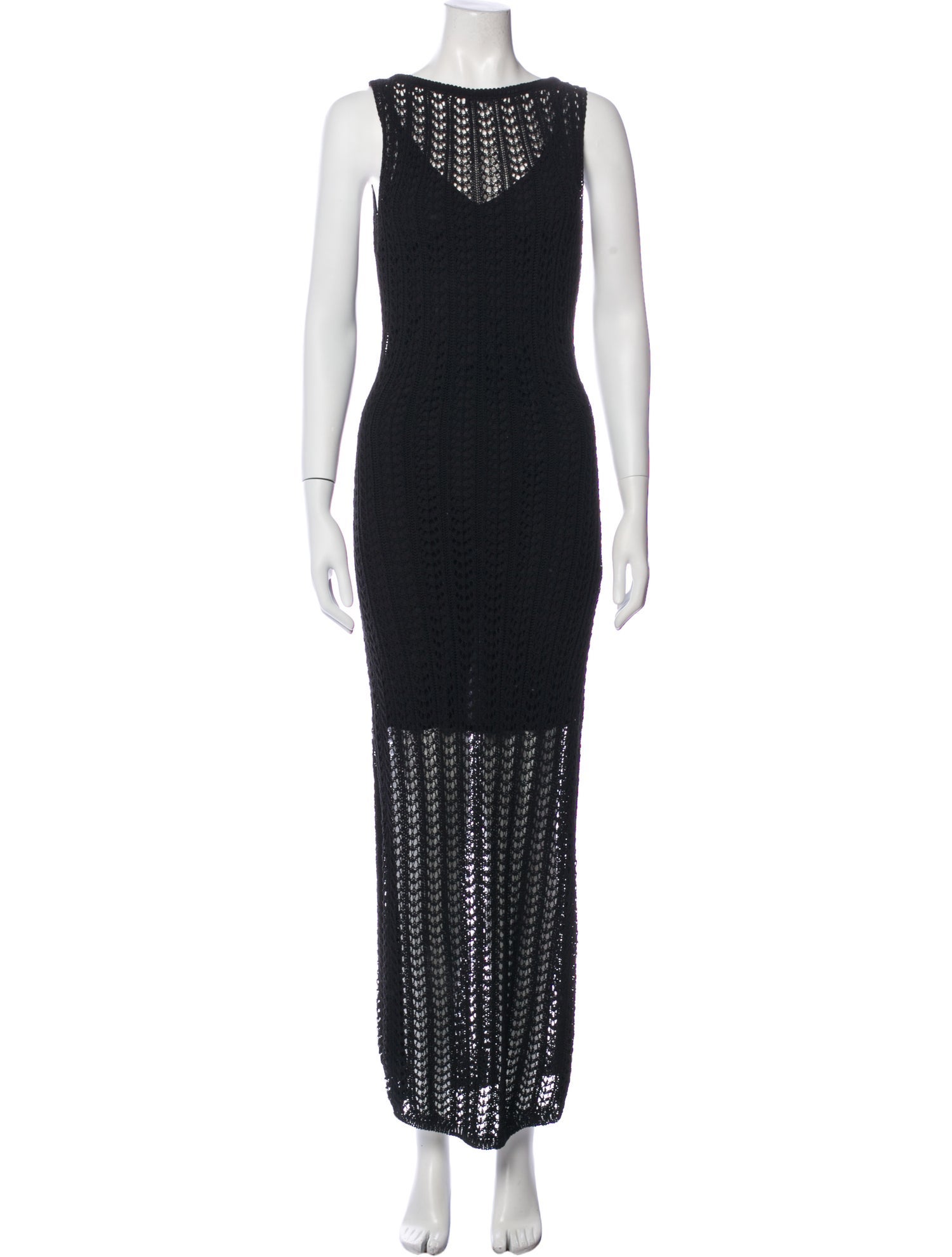 Dissh Bateau Neckline Long Dress