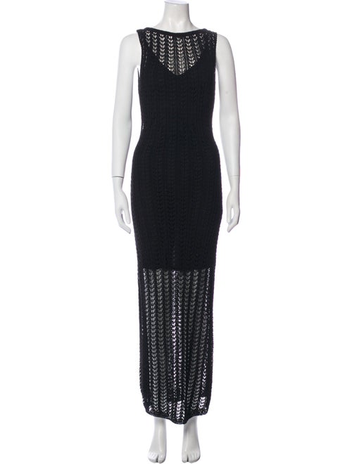 Dissh Bateau Neckline Long Dress