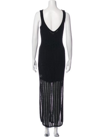 Dissh Bateau Neckline Long Dress