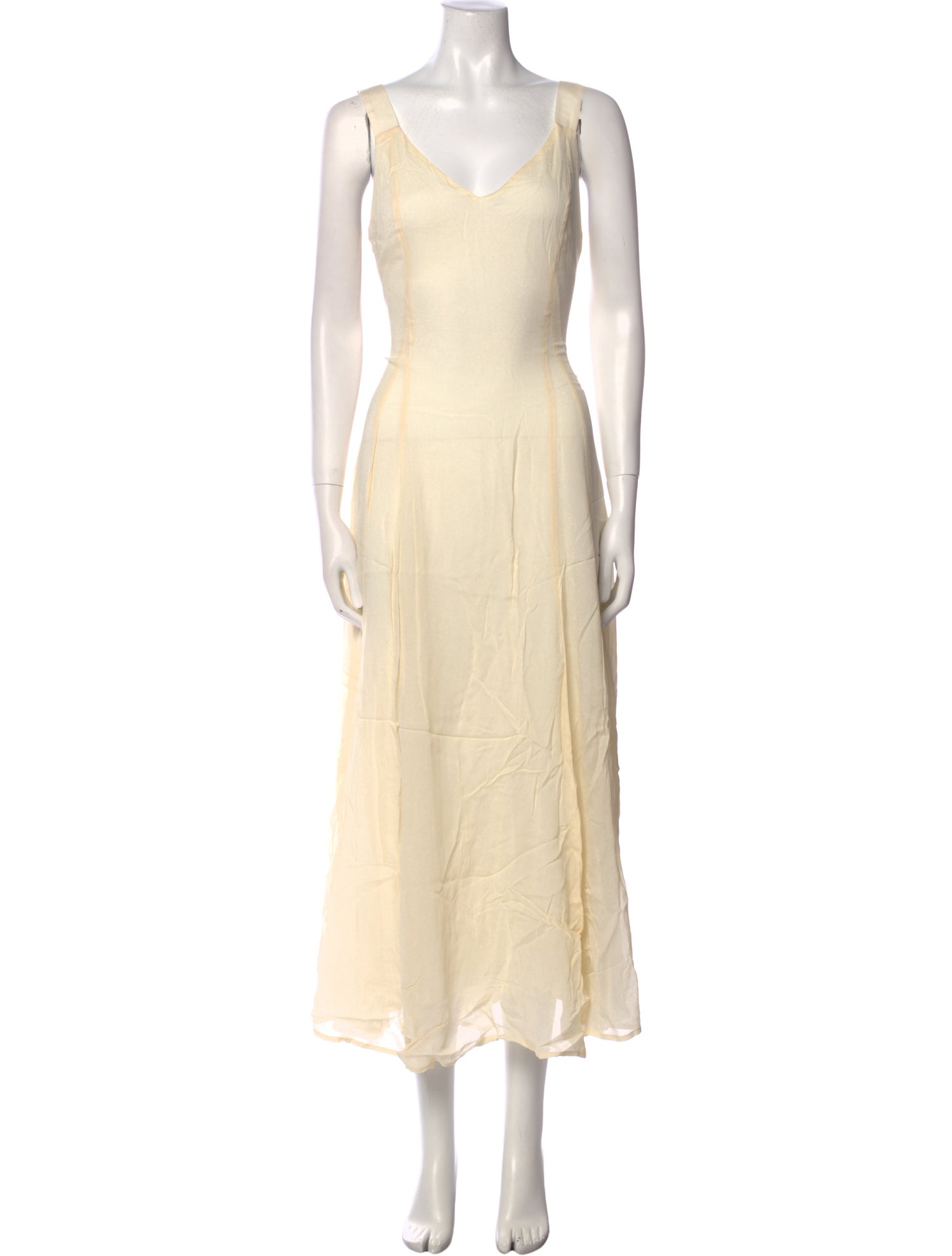 Dissh V-Neck Midi Length Dress w/ Tags