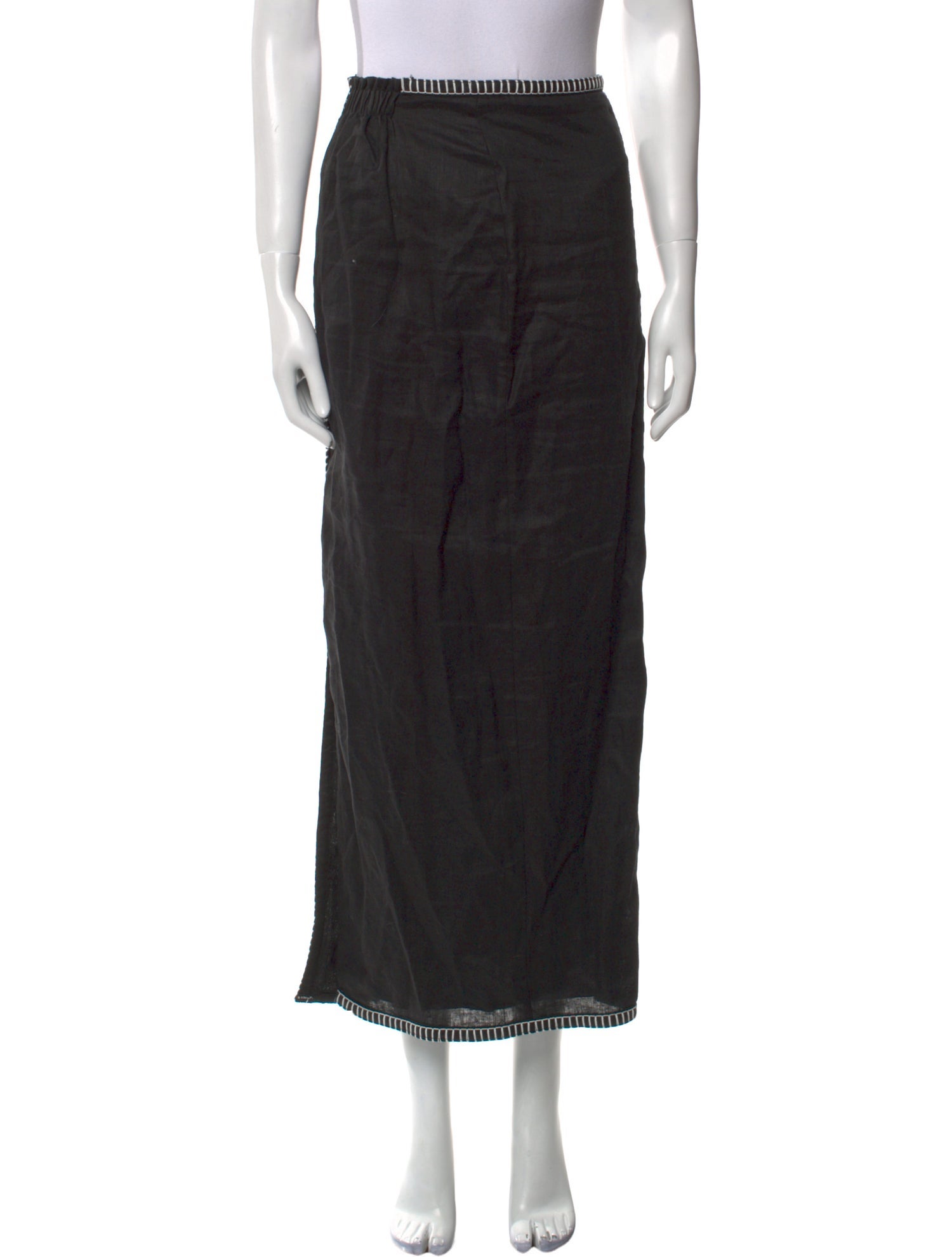 Dissh Linen Midi Length Skirt