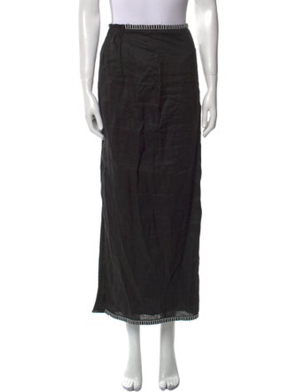 Dissh Linen Midi Length Skirt