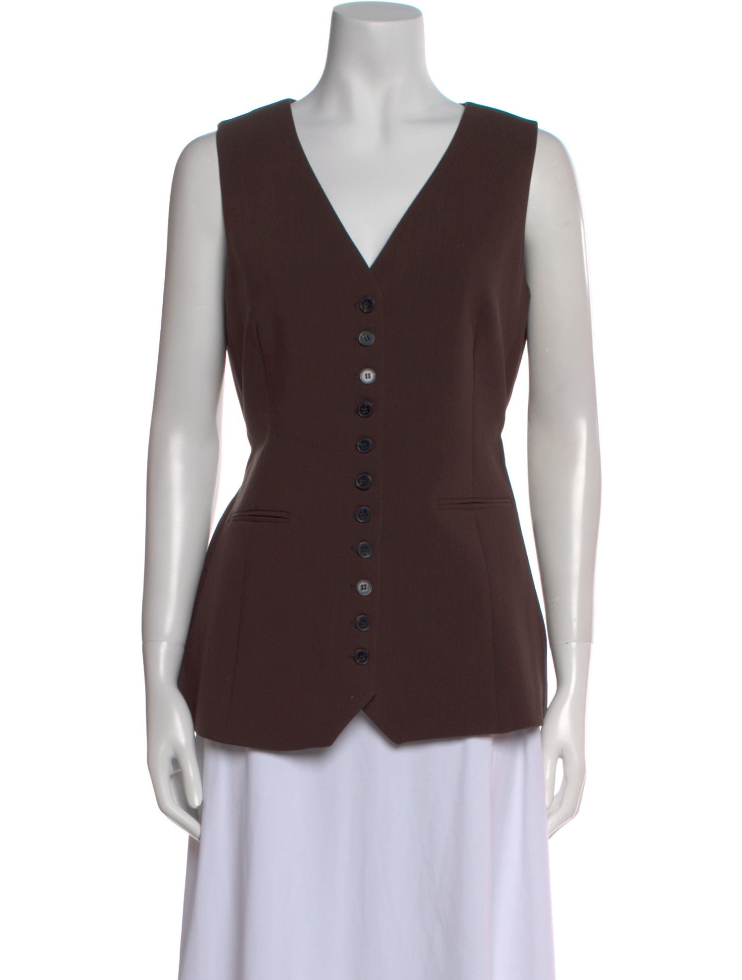 Dissh V-Neck Sleeveless Top