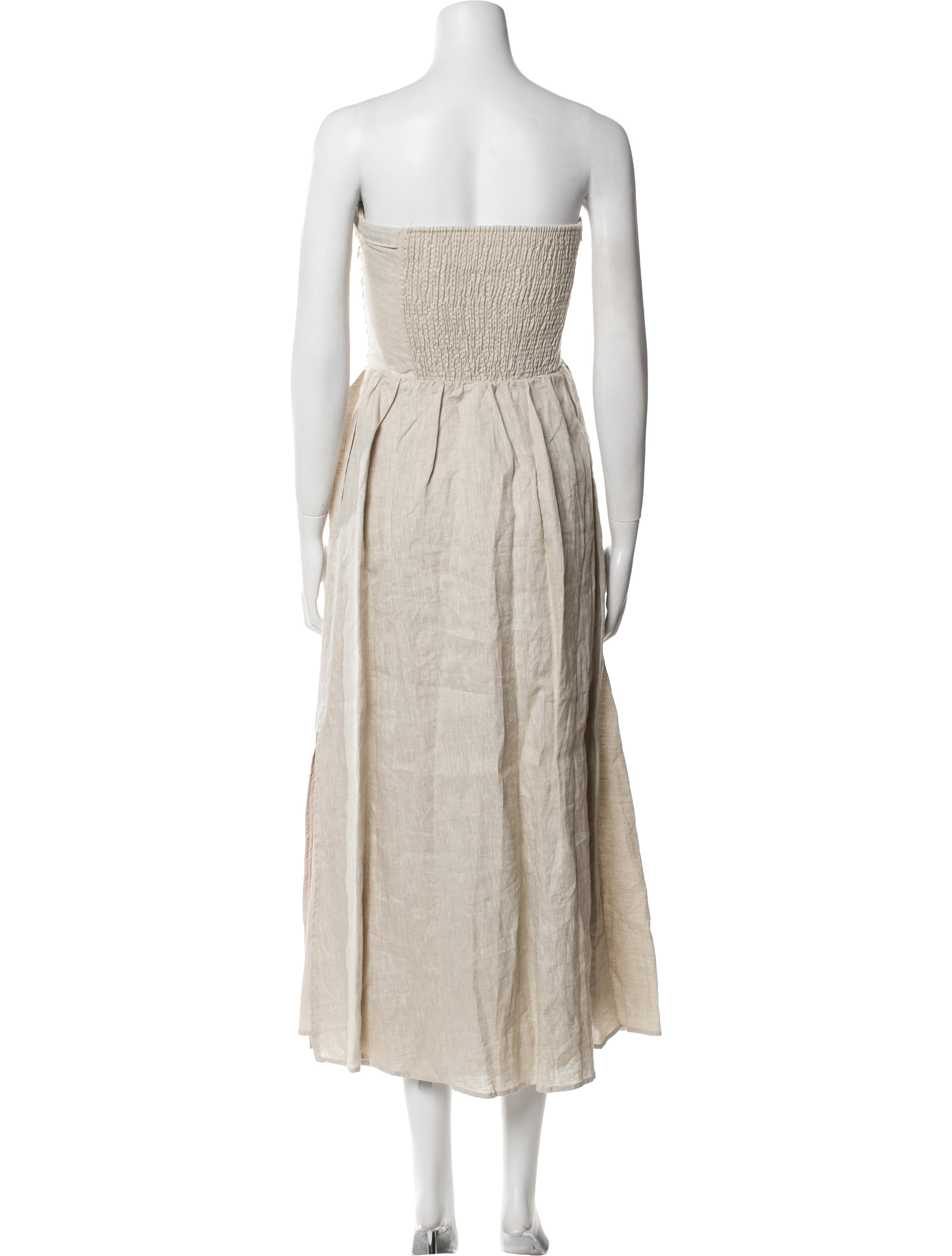 Dissh Linen Midi Length Dress