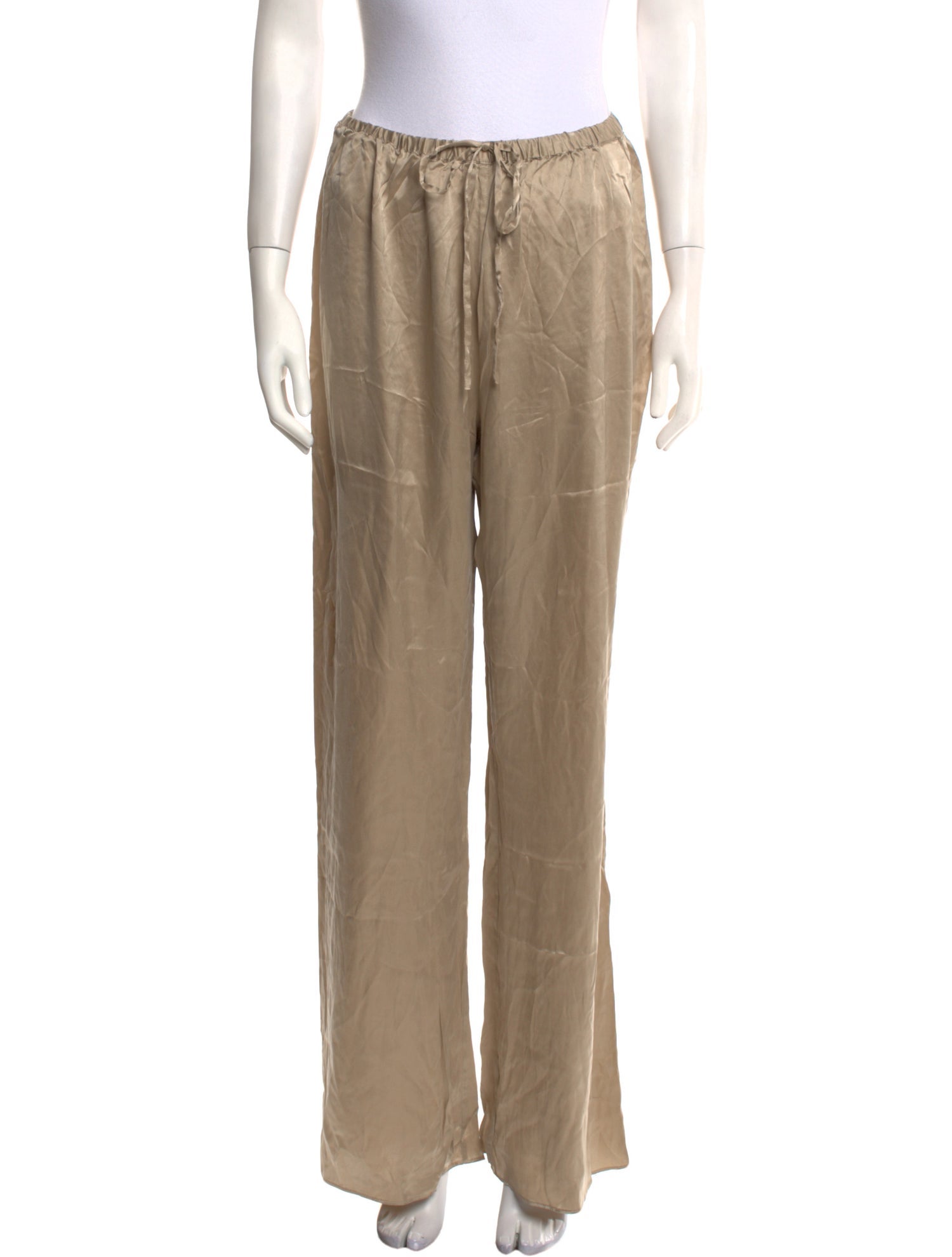 Dissh Silk Wide Leg Pants