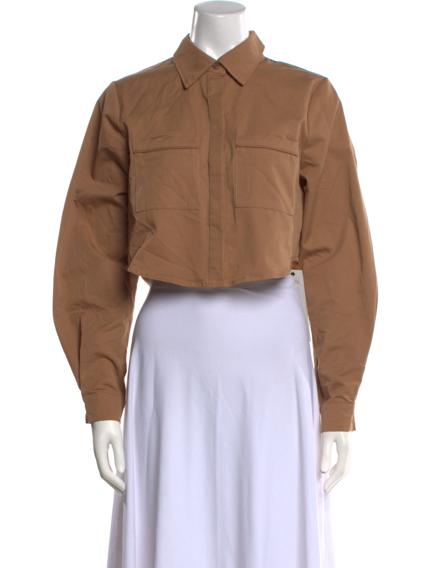 Dissh Long Sleeve Crop Top