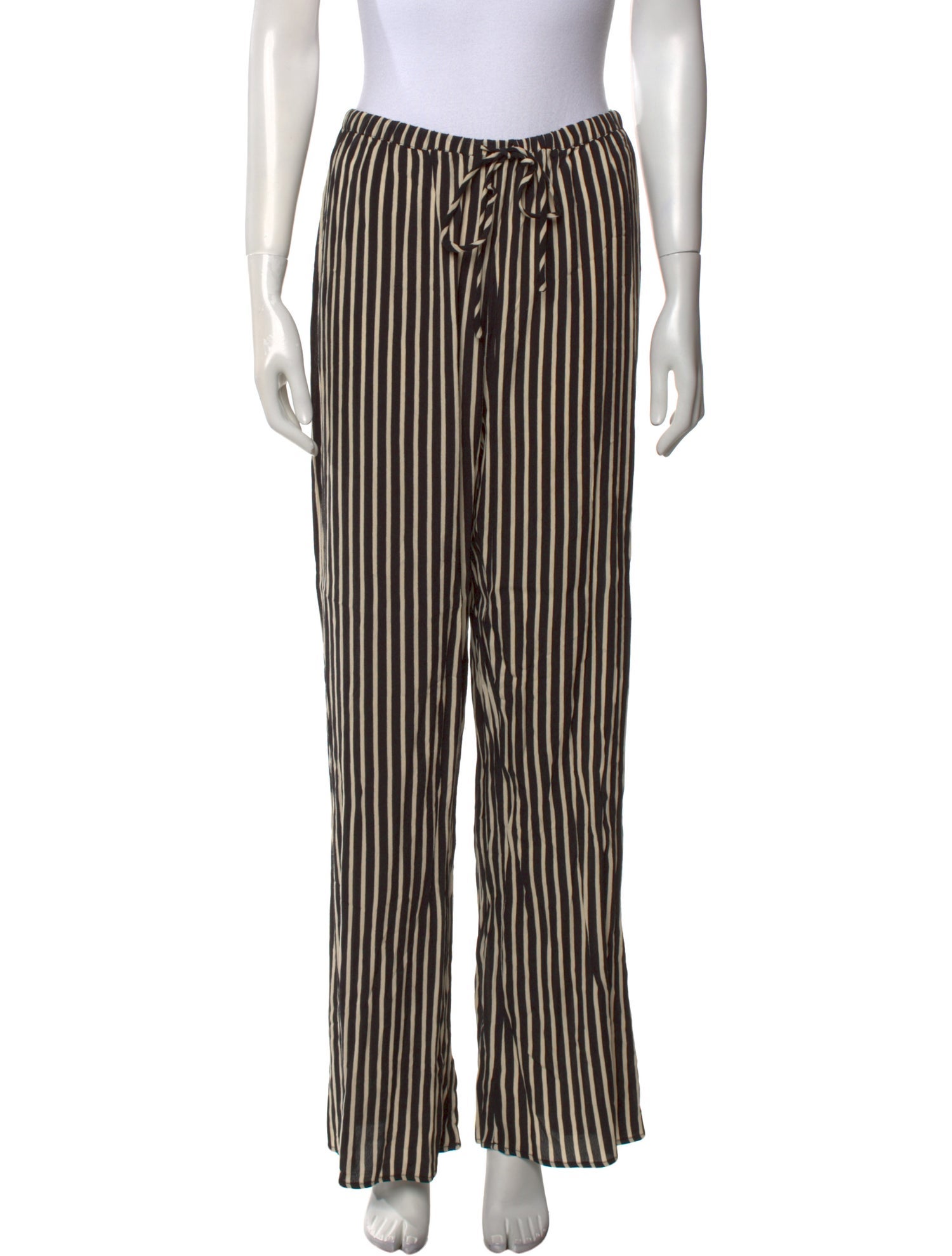 Dissh Striped Wide Leg Pants