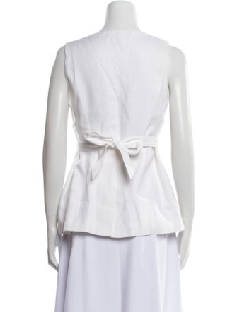 Dissh Linen Crew Neck Tunic