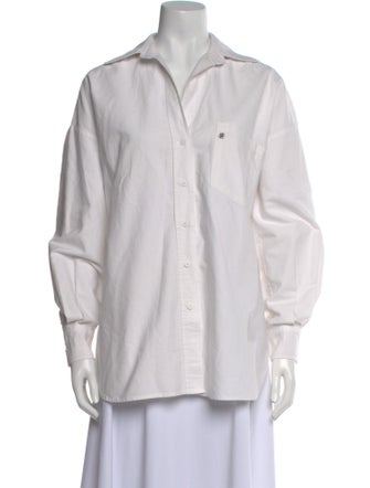 Dissh Long Sleeve Button-Up Top