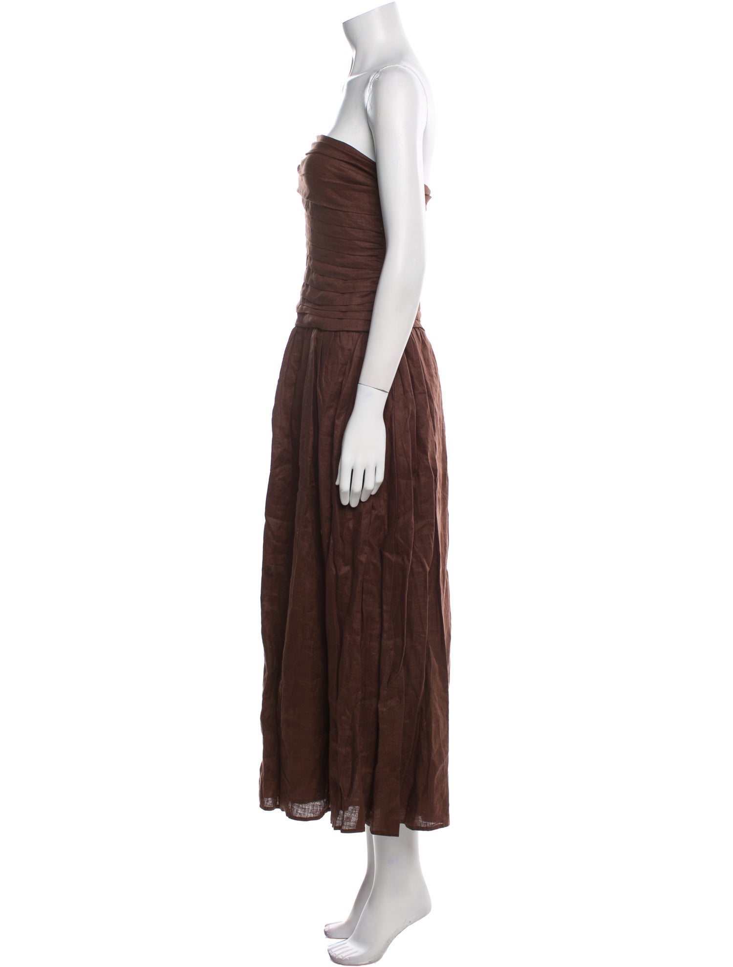 Dissh Linen Midi Length Dress