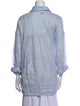 Dissh Three-Quarter Sleeve Button-Up Top