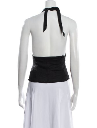 Dissh Linen V-Neck Top