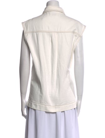 Dissh Short Sleeve Button-Up Top