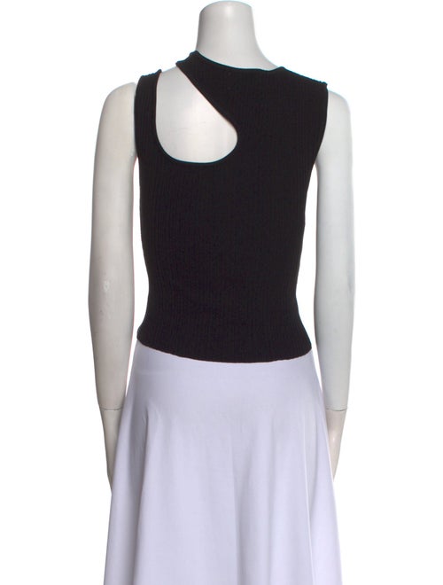 Dissh Scoop Neck Sleeveless Crop Top