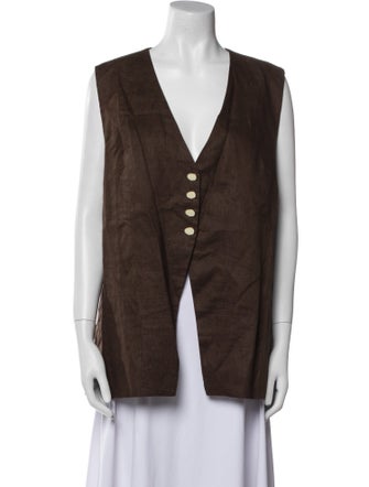 Dissh Linen V-Neck Tunic