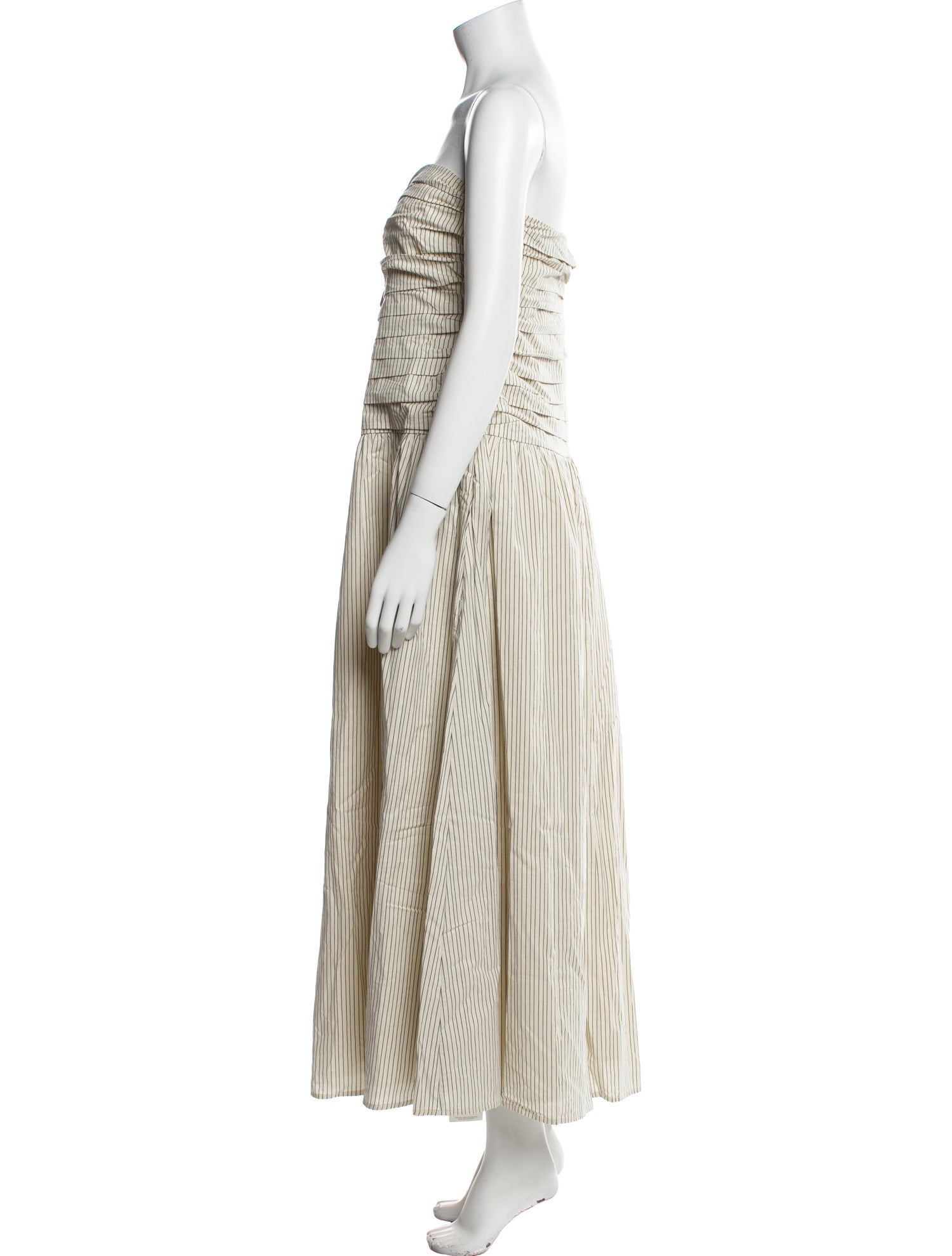 Dissh Striped Midi Length Dress