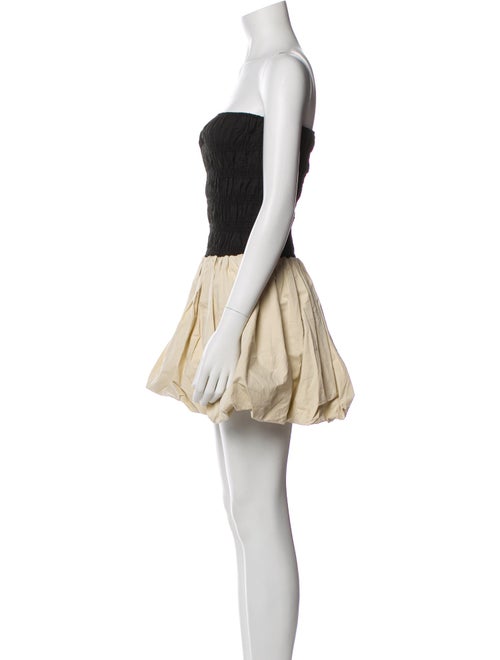 Dissh Colorblock Pattern Mini Dress