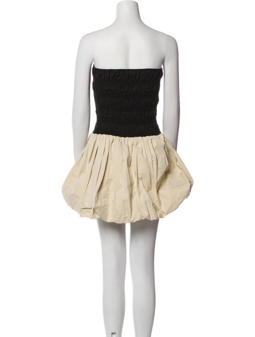 Dissh Colorblock Pattern Mini Dress