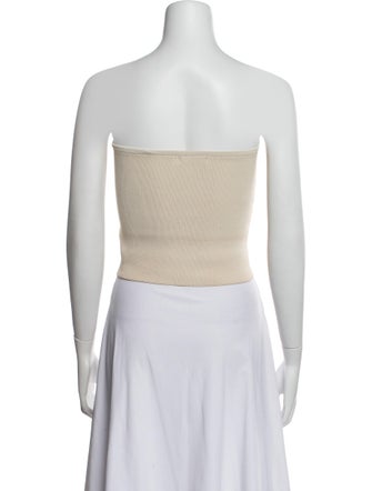 Dissh Strapless Crop Top