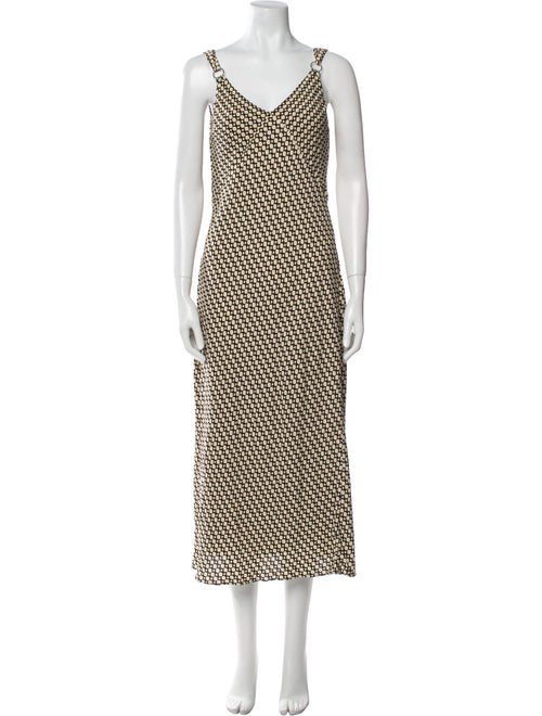 Dissh Polka Dot Print Long Dress