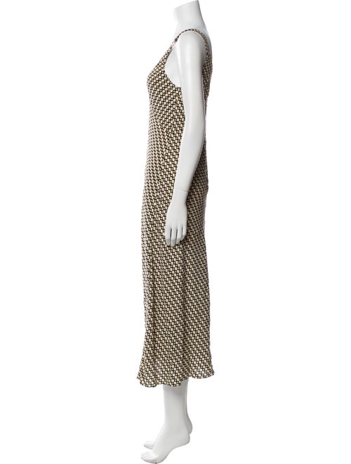 Dissh Polka Dot Print Long Dress