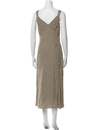 Dissh Polka Dot Print Long Dress