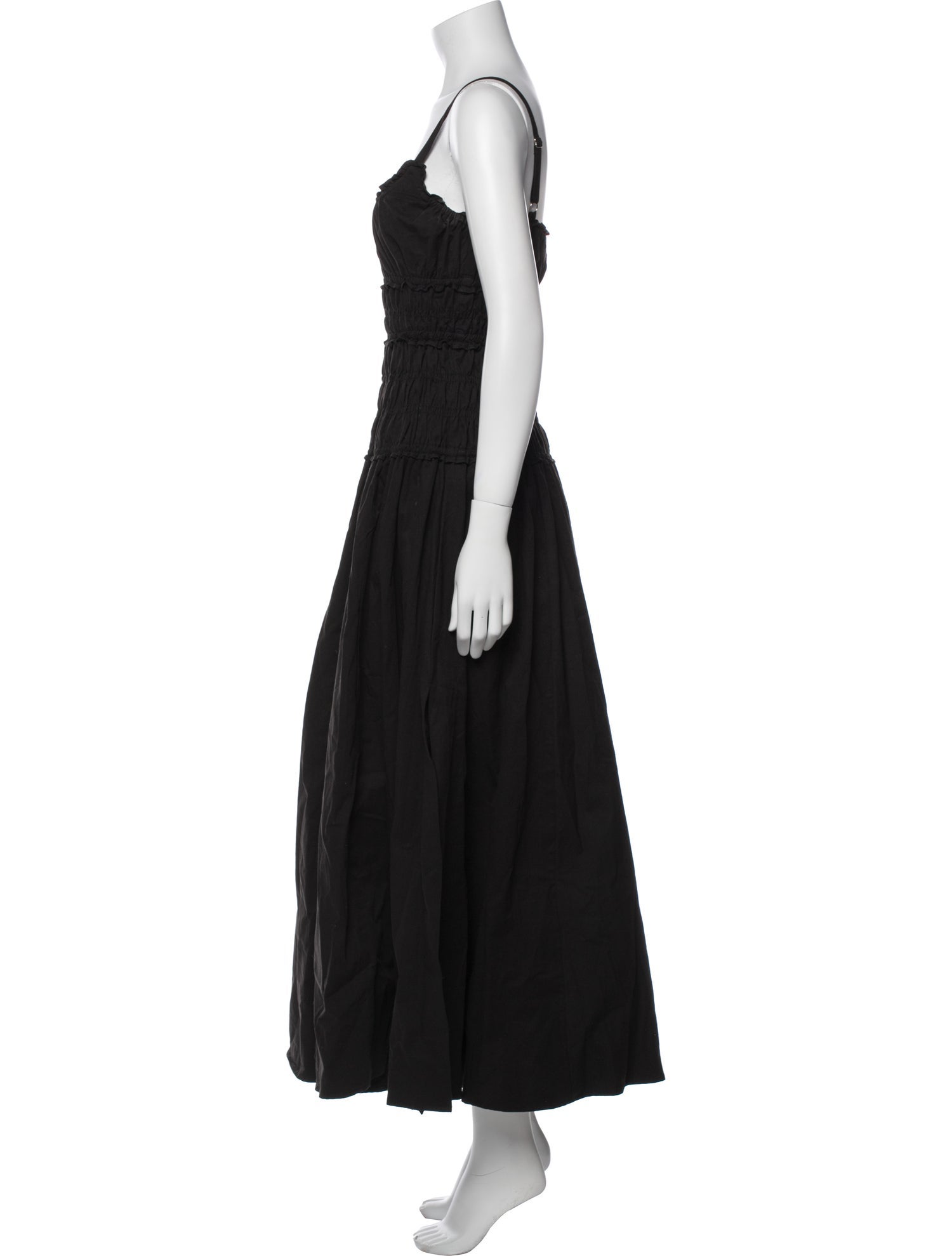 Dissh Square Neckline Midi Length Dress
