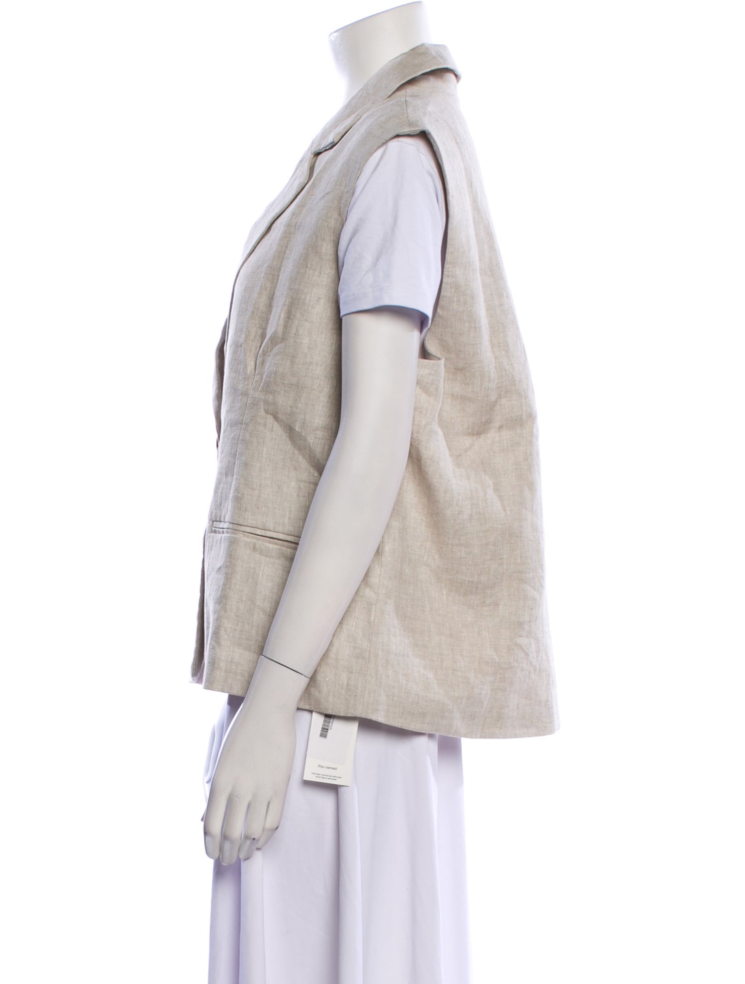 Dissh Sela Linen Vest w/ Tags
