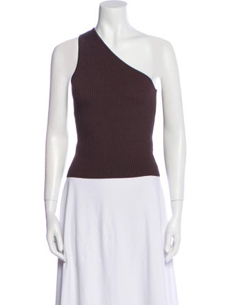 Dissh One-Shoulder Sleeveless Top