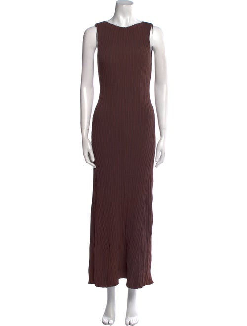 Dissh Scoop Neck Long Dress