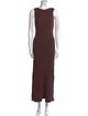Dissh Scoop Neck Long Dress