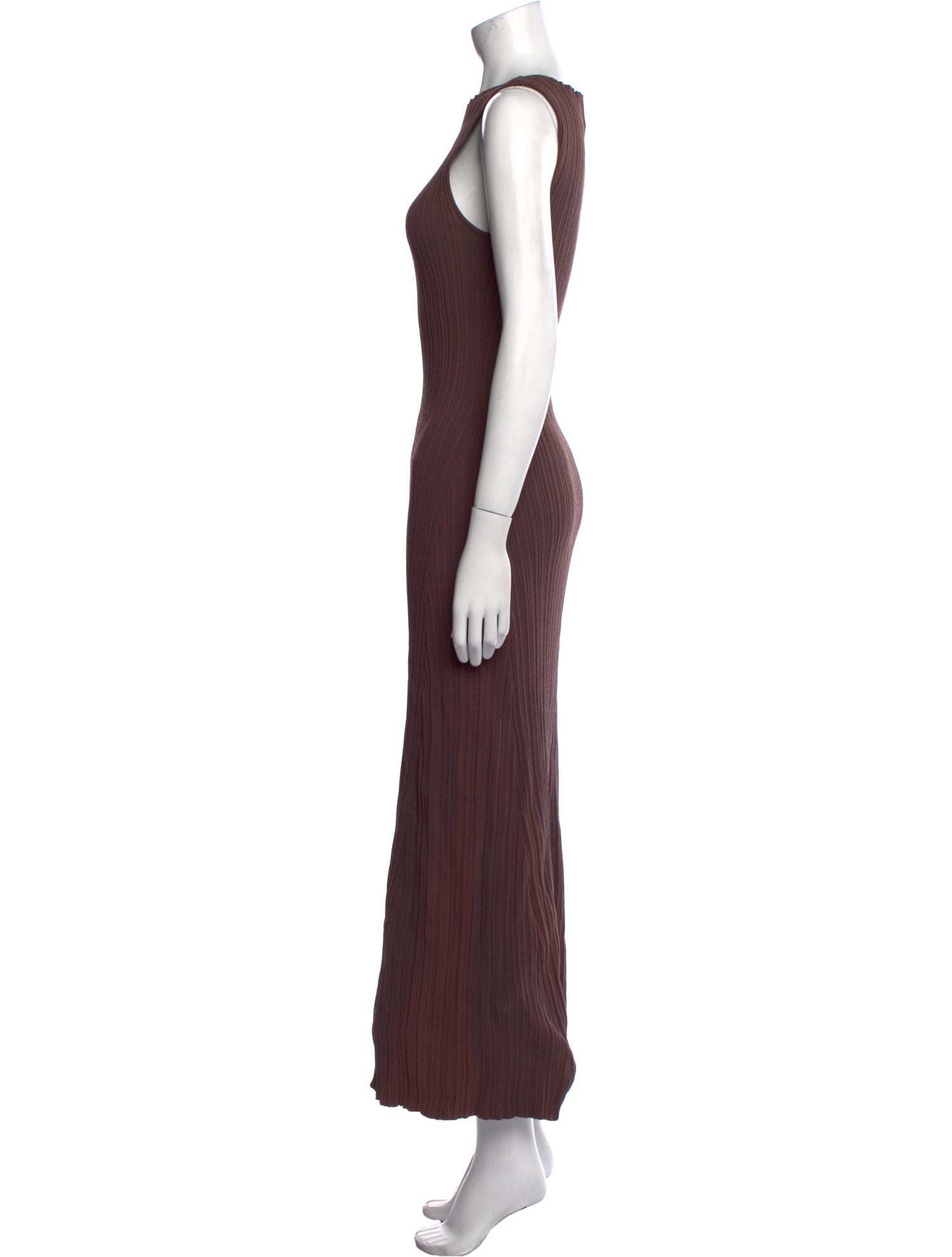Dissh Scoop Neck Long Dress