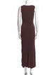 Dissh Scoop Neck Long Dress