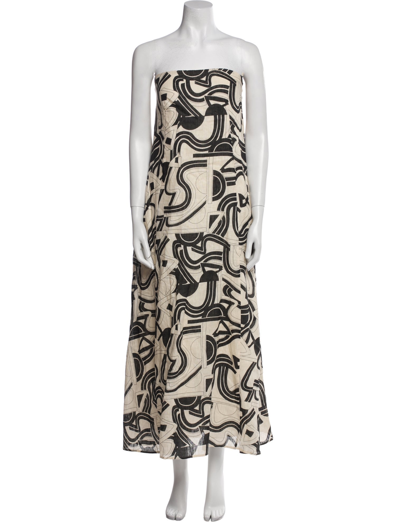 Dissh Linen Midi Length Dress