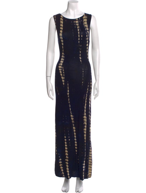 Dissh Tie-Dye Print Long Dress