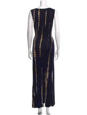 Dissh Tie-Dye Print Long Dress