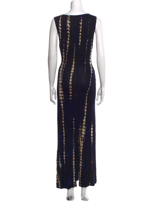 Dissh Tie-Dye Print Long Dress