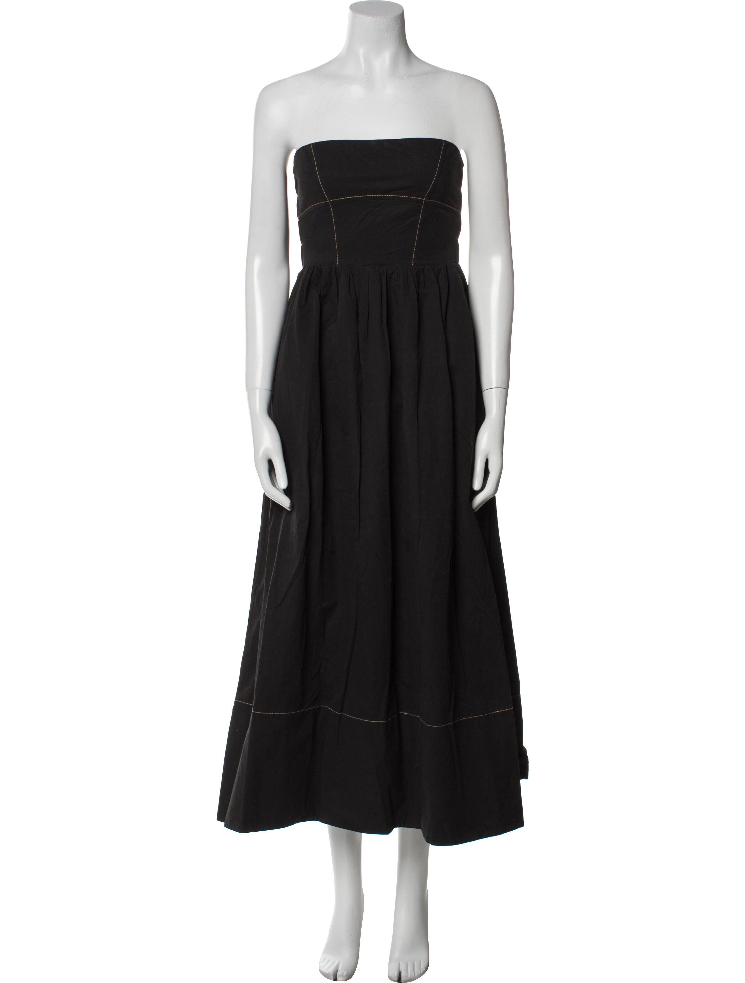 Dissh Strapless Midi Length Dress