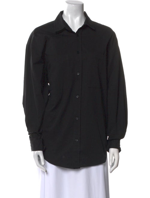 Dissh Long Sleeve Button-Up Top