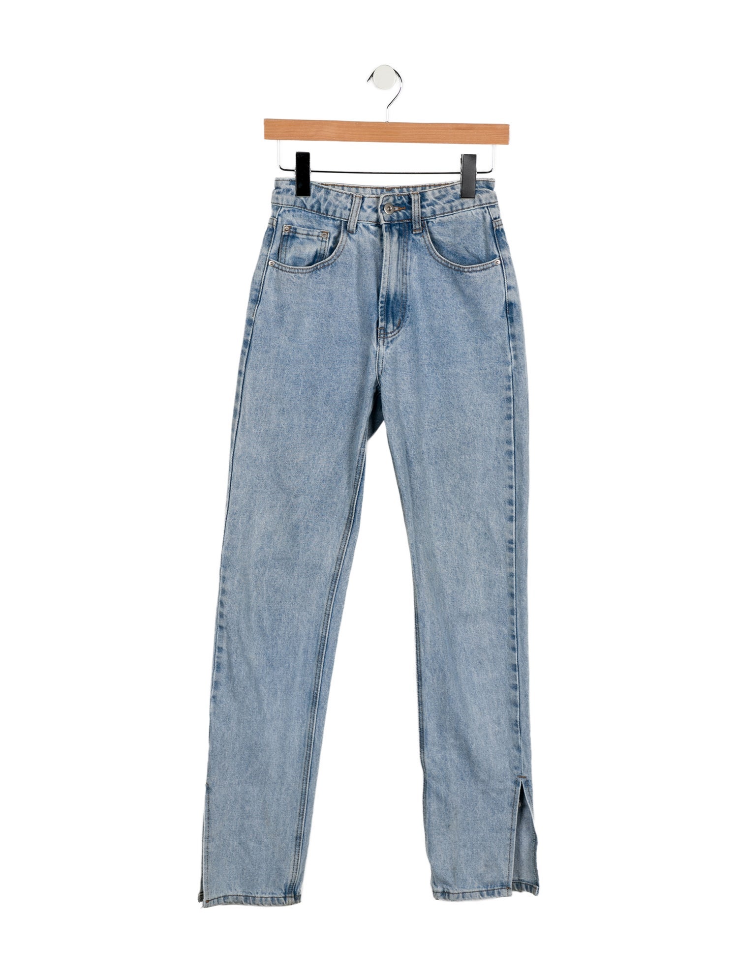 Dissh High-Rise Straight Leg Jeans