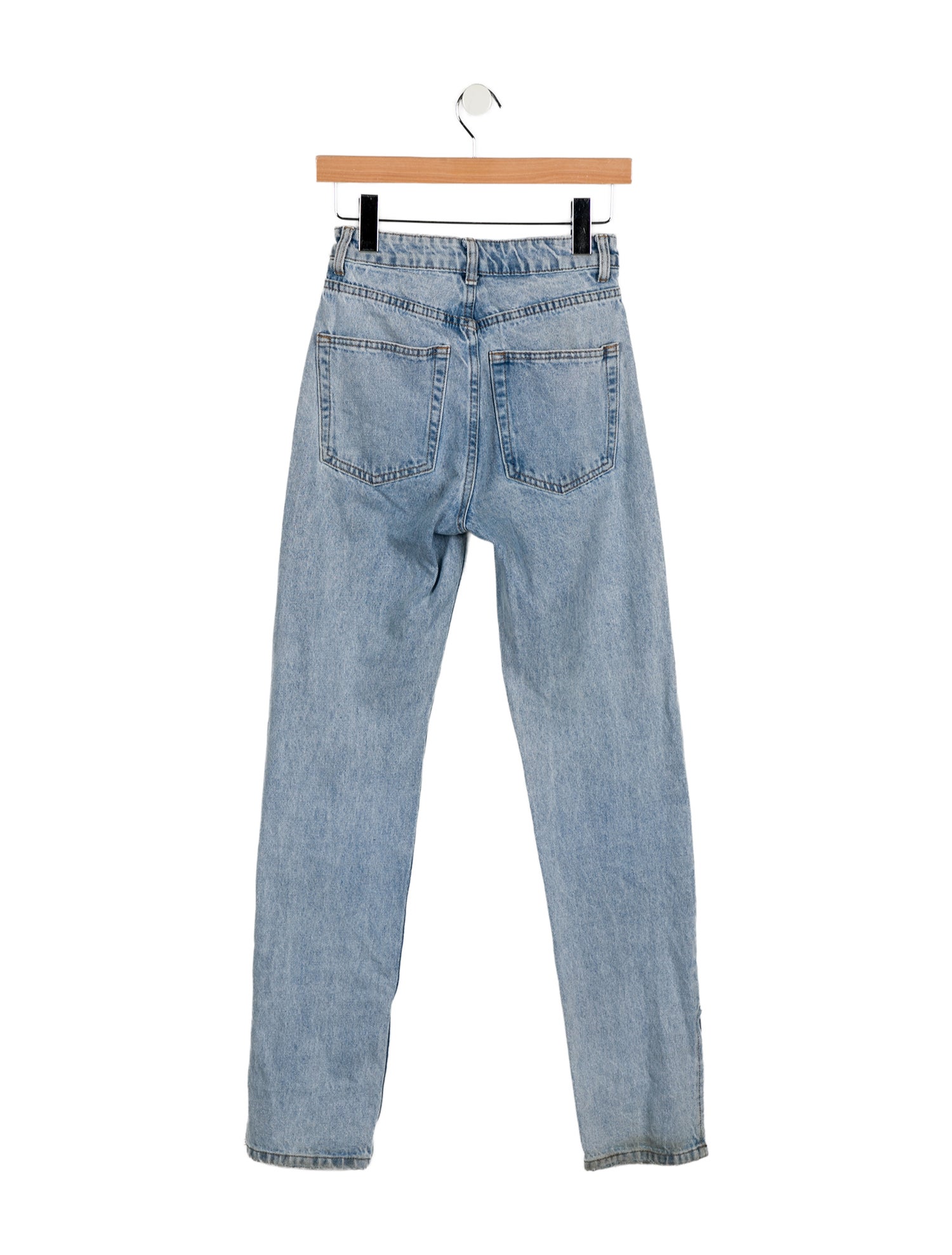 Dissh High-Rise Straight Leg Jeans