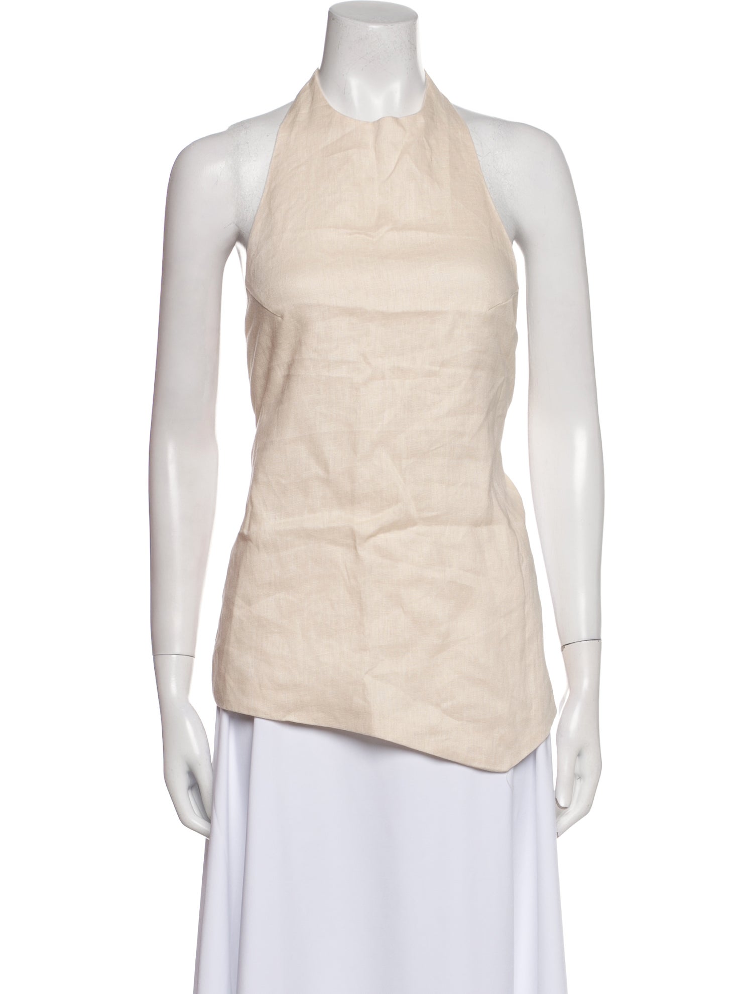 Dissh Linen Halterneck Top w/ Tags