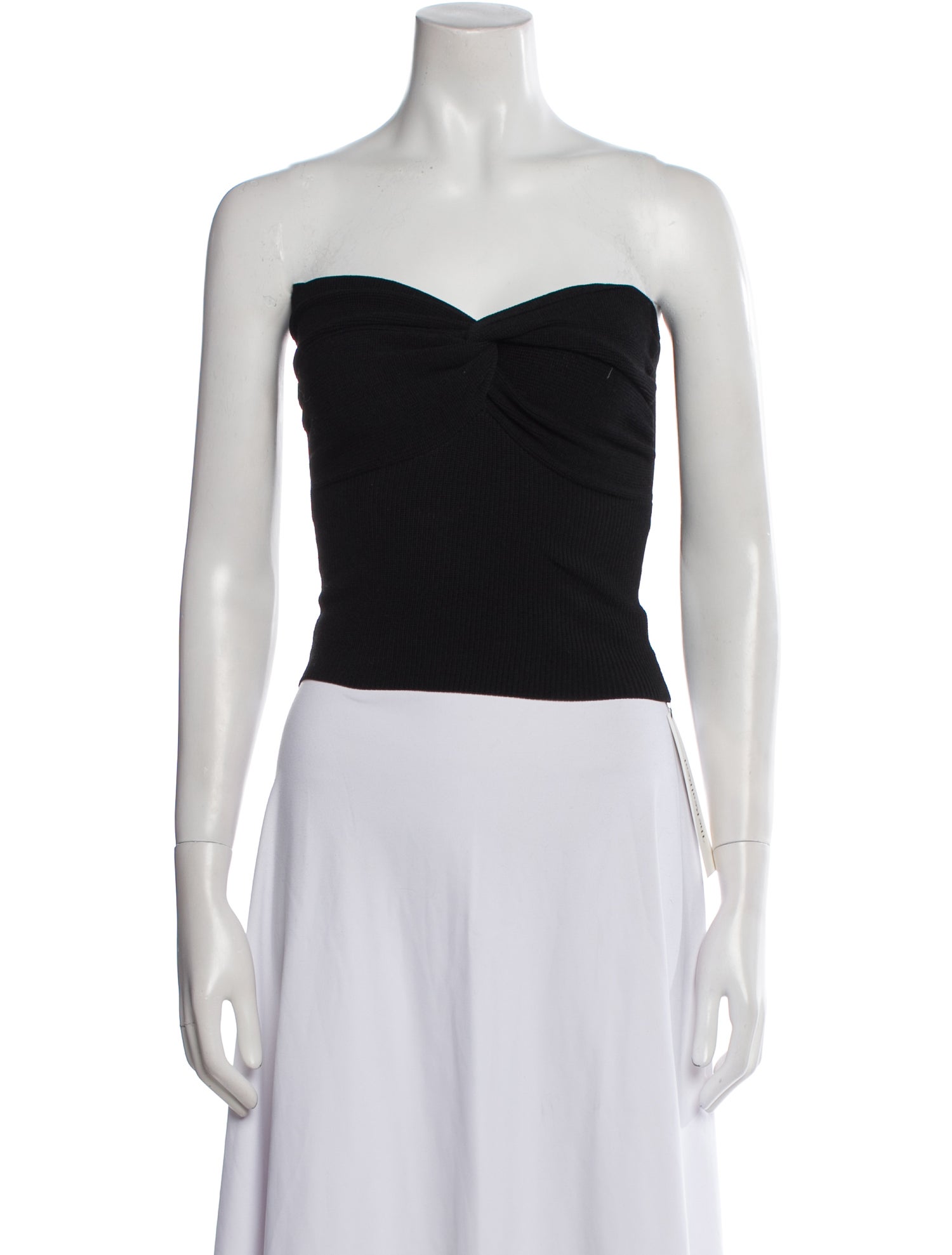 Dissh Strapless Crop Top